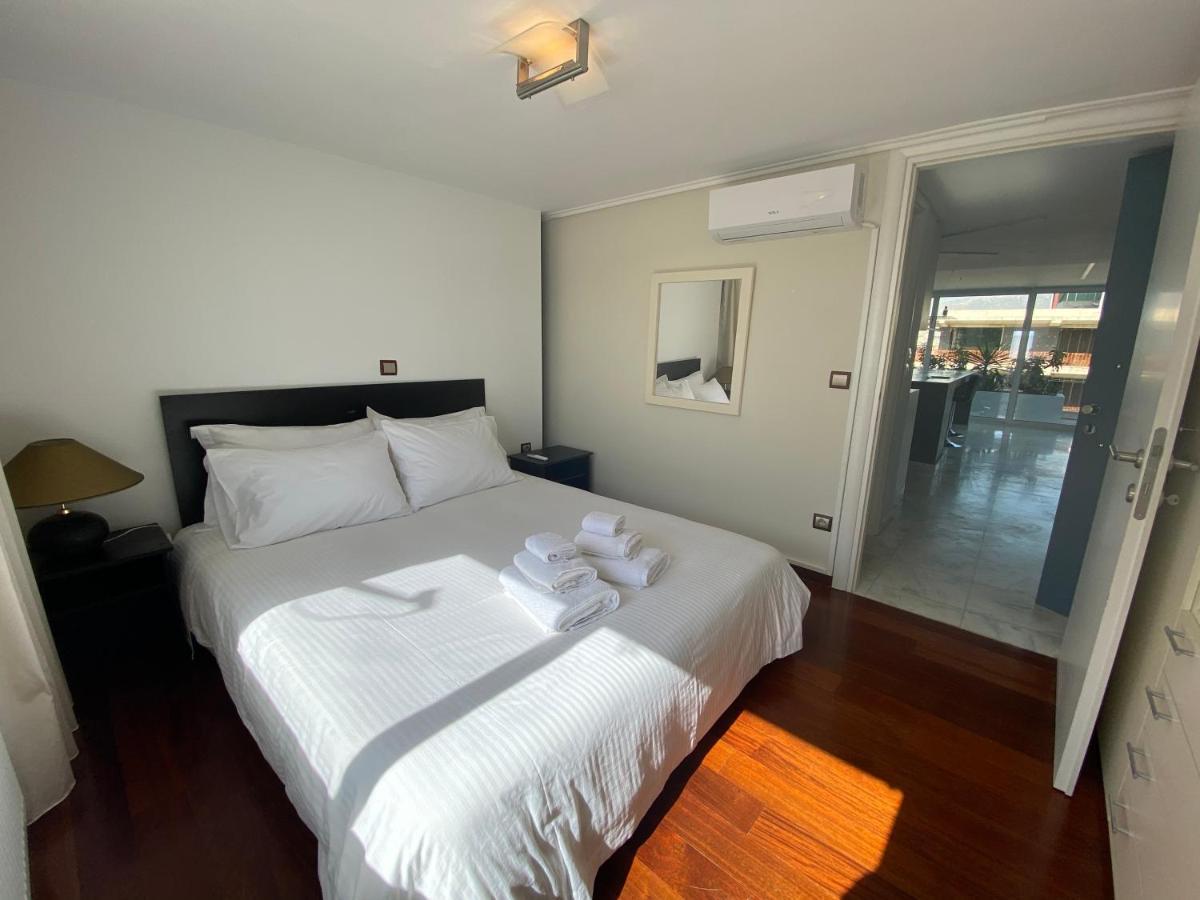 Citycenter Penthouse Mini Private Pool With Hydromassage And Great Town View Atény Exteriér fotografie