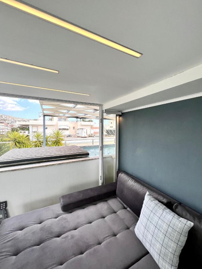 Citycenter Penthouse Mini Private Pool With Hydromassage And Great Town View Atény Exteriér fotografie